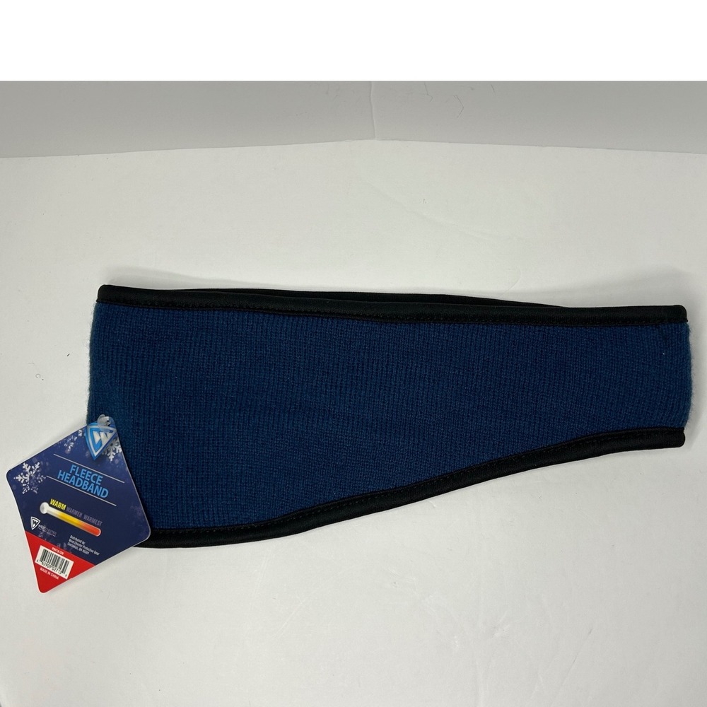 Protective Gear Fleece Headband Navy Blue Warm‎ Winter Ear Warmer Large New
